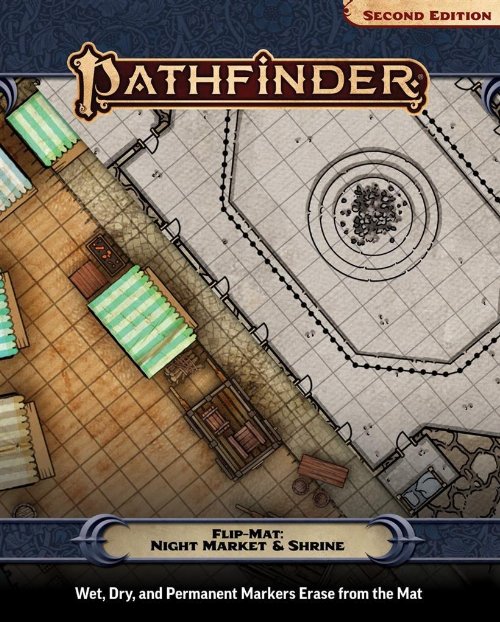 Pathfinder Roleplaying Game - Flip-Mat: Night
Market & Shrine