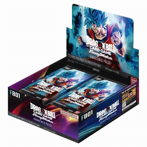 Dragon Ball Super Card Game - FB01 Fusion World:
Awakened Pulse Booster Box (24 Packs)
