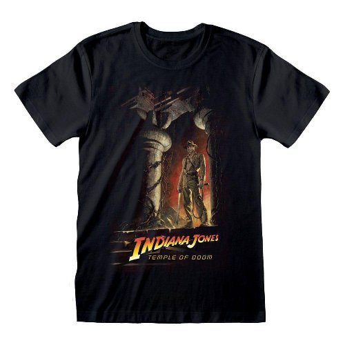 Indiana Jones - Temple of Doom Black T-Shirt
(M)