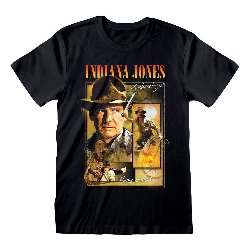 Indiana Jones - Homage Black T-Shirt (S)