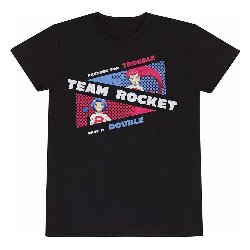 Pokemon - Team Rocket Black T-Shirt (S)