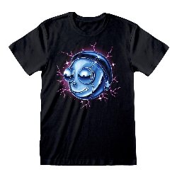 Rick and Morty - Chrome Effect Black T-Shirt
(L)