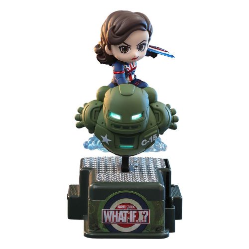 What If...? CosRider - Captain Carter (Sound
& Light-Up Function) Minifigure (14cm)