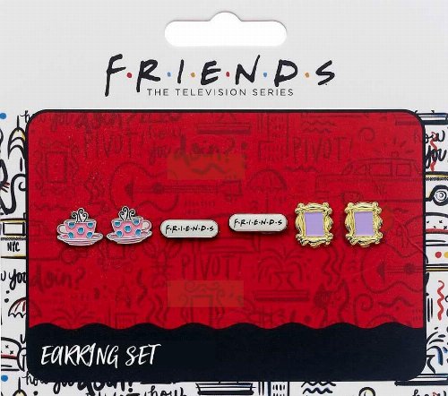 Friends - Dangle 3-Pack Earrings (Silver
Plated)