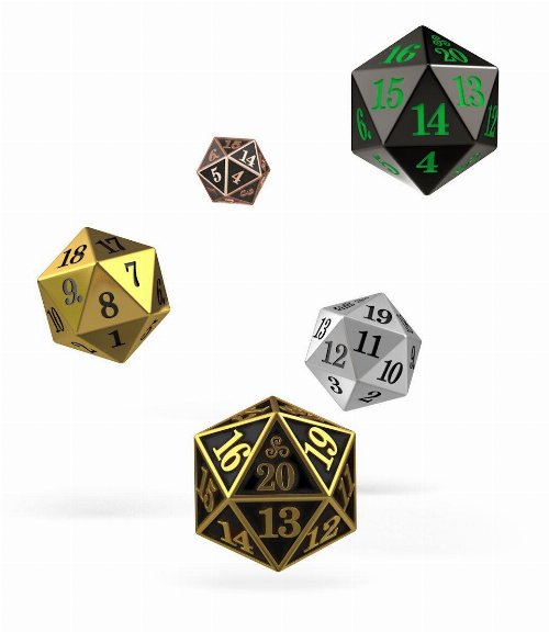 Oakie Doakie D20 Metal Dice
Set