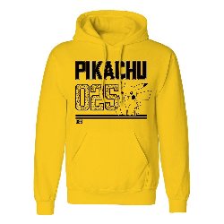 Pokemon - Pikachu Line Art Hooded Sweater
(M)