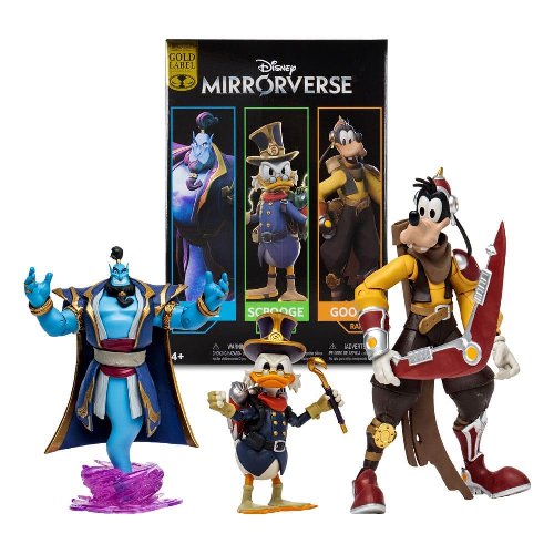 Disney Mirrorverse: Gold Label - Genie, Scrooge, Goofy
3-Pack Φιγούρες Δράσης (13-18cm)