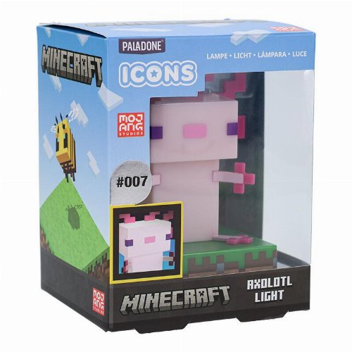 Minecraft - Axolotl Icon Φωτιστικό
(11cm)