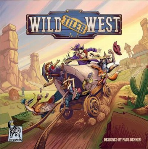 Board Game Wild Tiled West