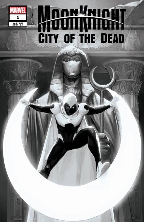 Moon Knight City of the Dead #1 SDCC 2023 Reis
Black & White Variant Cover (LE3000)