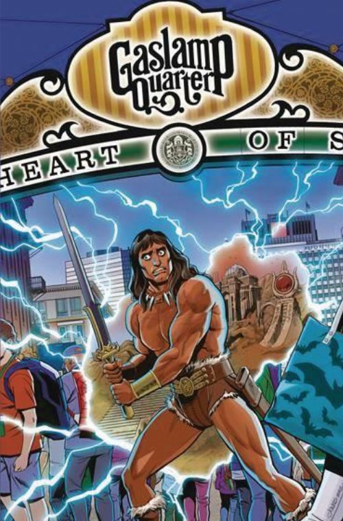 Τεύχος Κόμικ Conan The Barbarian #1 SDCC 2023
Exclusive Variant Cover (LE2000)