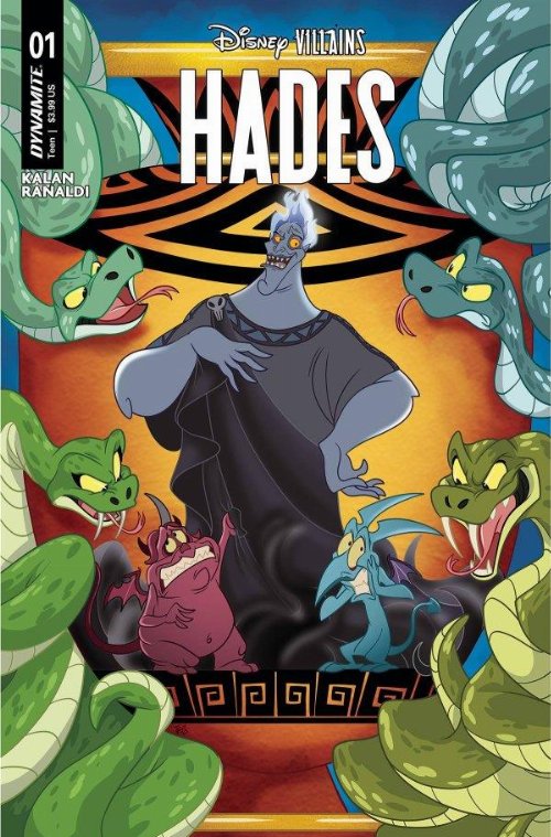 Τεύχος Κόμικ Disney Villains Hades #1 Cover
C