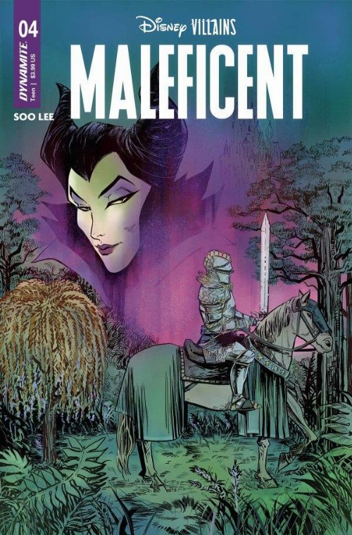 Τεύχος Κόμικ Disney Villains Maleficent #4 Cover
B