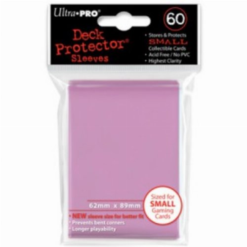 Ultra Pro Japanese Small Size Card Sleeves 60ct -
Pink