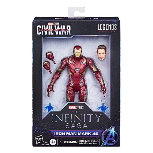 Marvel Legends: The Infinity Saga - Iron Man Mark 46
Φιγούρα Δράσης (15cm)