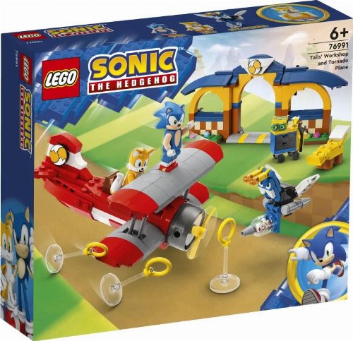 LEGO Sonic The Hedgehog - Tails' Workshop &
Tornado Plane (76991)