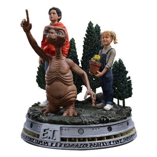 E.T. The Extra-Terrestrial - E.T., Elliot and
Gertie Art Scale 1/10 Deluxe Statue Figure
(19cm)