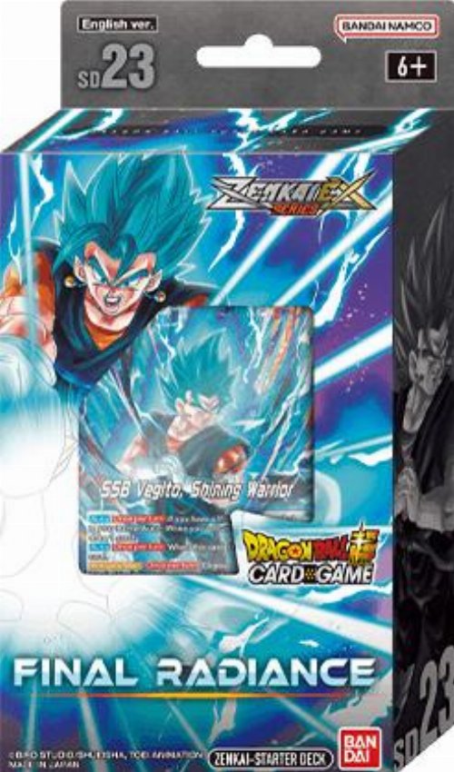 Dragon Ball Super Card Game - SD23 Starter Deck: Final
Radiance