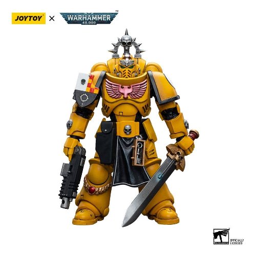 Warhammer 40000 - Imperial Fists Lieutenant with
Power Sword 1/18 Action Figure (12cm)