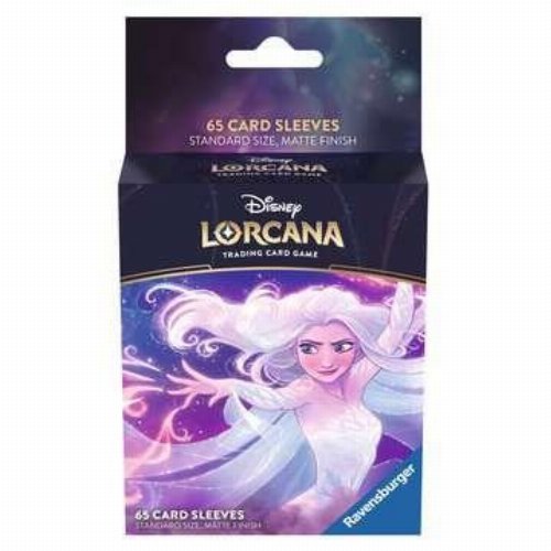 Ravensburger Card Sleeves Standard Size 65ct -
Disney Lorcana: Elsa