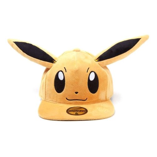 Pokemon - Eevee Snapback Λούτρινο Καπέλο