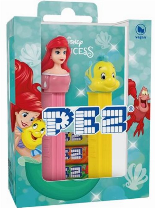 PEZ Dispenser - The Little Mermaid: Ariel &
Flounder Gift Set