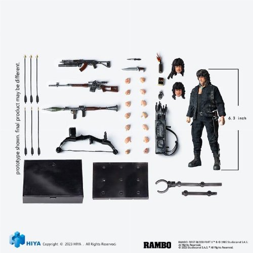 First Blood II: Exquisite Super Series - John Rambo
1/12 Φιγούρα Δράσης (16cm)