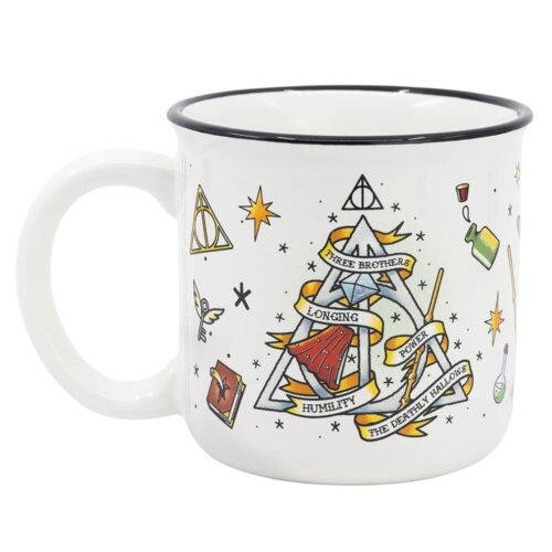 Harry Potter - Hogwarts & Symbols Mug
(415ml)