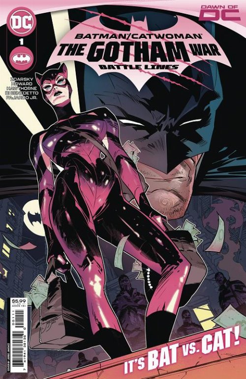 Τεύχος Κόμικ Batman Catwoman The Gotham War Battle
Lines #1