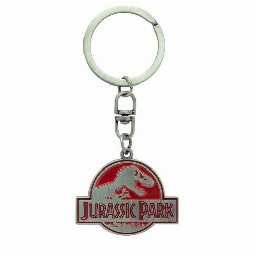 Jurassic Park - Logo Metal Μπρελόκ