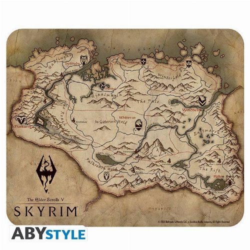 The Elder Scrolls: Skyrim - Map Mousepad
(24x20cm)