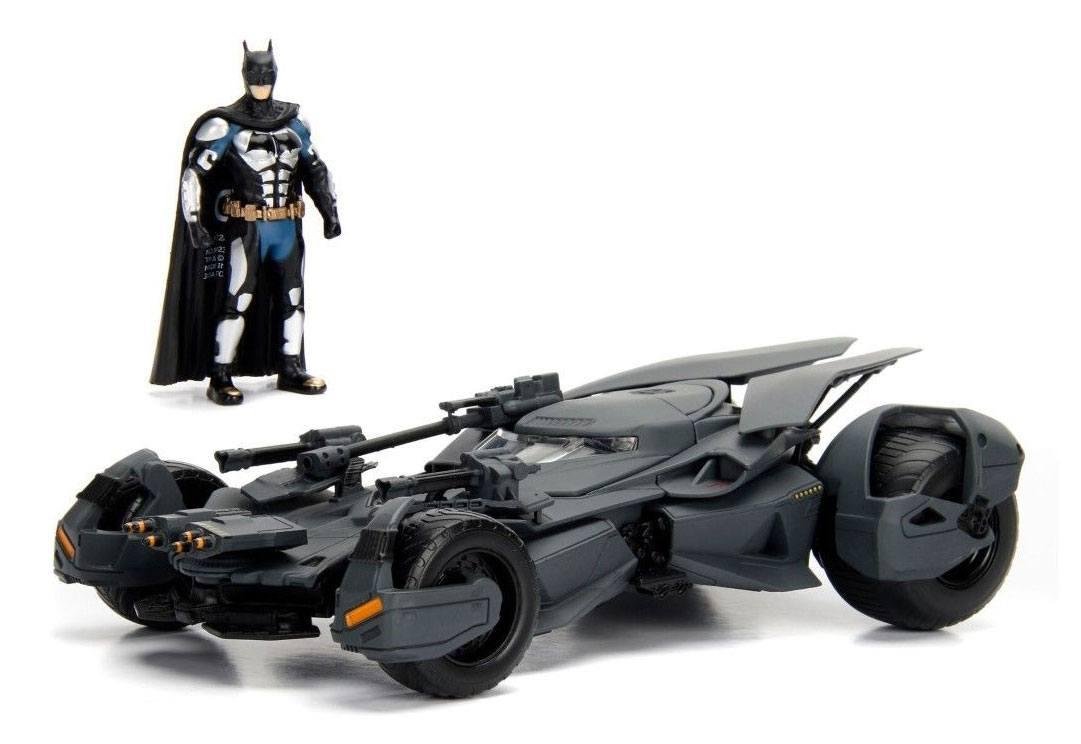 Justice League - 2017 Batmobile with Batman, Die-Cast Model (1/24) -  eFantasy.gr