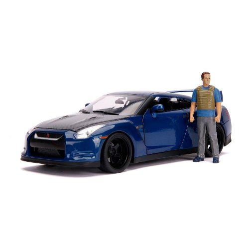 The Fast and Furious - 2009 Nissan Skyline GT-R R35
with Brian Diecast Model (1/18)