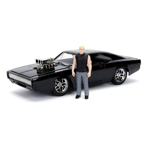 The Fast and Furious - 1970 Dodge Charger with Dom
Toretto Diecast Model (1/24)
