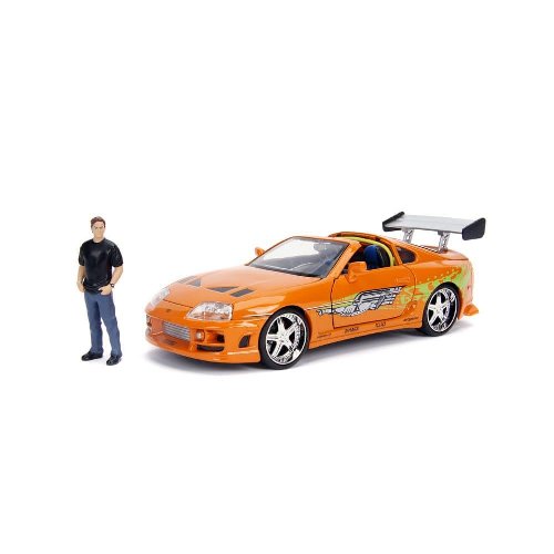 The Fast and Furious - 1995 Toyota Supra with
Brian O'Connor Diecast Model (1/24)