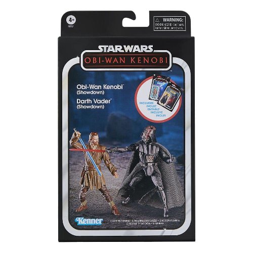 Star Wars: Obi-Wan Kenobi Vintage Collection -
Darth Vader (Showdown) & Obi-Wan Kenobi (Showdown) 2-Pack
Action Figures (10cm)