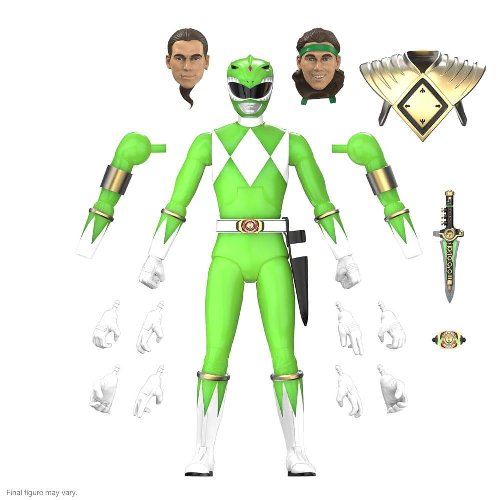 Power Rangers: Ultimates - Green Ranger (Glows
in the Dark) Action Figure (18cm)