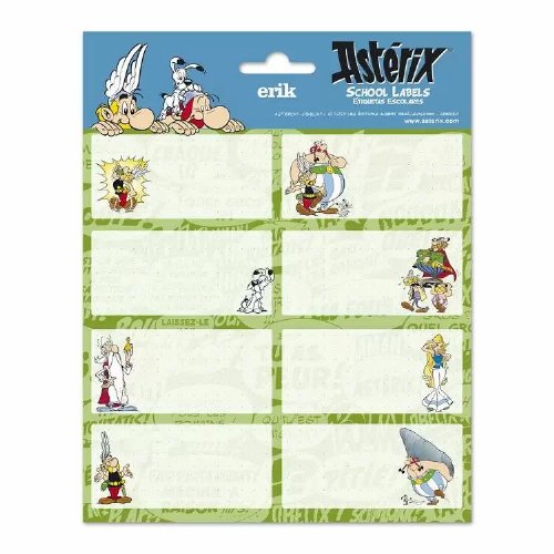 Asterix - Αυτοκόλλητες Ετικέτες (8x2)