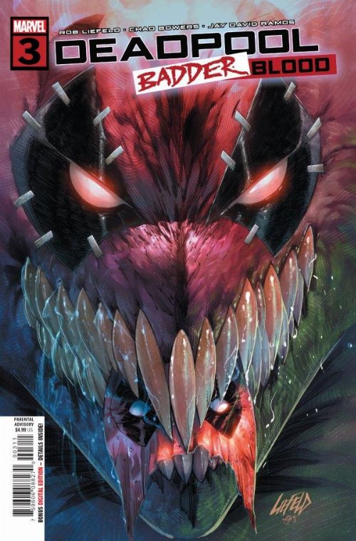 Τεύχος Κόμικ Deadpool Badder Blood #3 (OF
5)