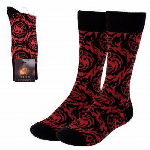 House of the Dragon - Targaryen Sigil All Over
Print Socks (Size 40-46)