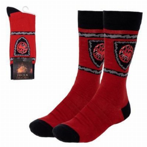 House of the Dragon - Targaryen Sigil Socks
(Size 40-46)