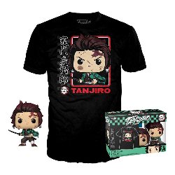 Funko Box: Demon Slayer Kimetsu no Yaiba -
Tanjiro Kamado POP! with T-Shirt (M)