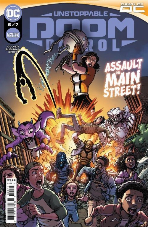 Τεύχος Κόμικ Unstoppable Doom Patrol #5 (OF
7)