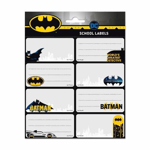DC Comics - Batman Αυτοκόλλητες Ετικέτες
(8x2)