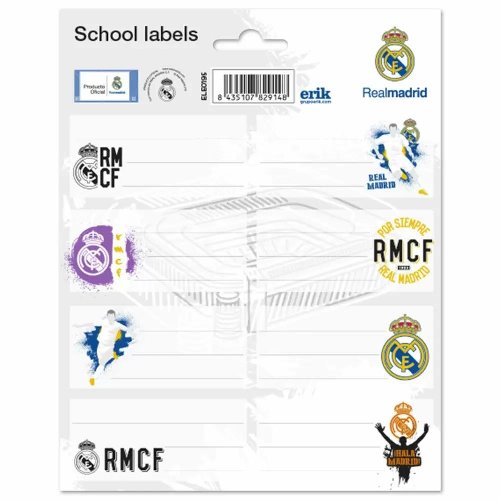 Real Madrid - Labels (8x2)