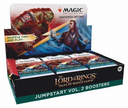 Magic the Gathering Jumpstart Vol. 2 Booster Box (18
boosters) - The Lord of the Rings: Tales of
Middle-Earth