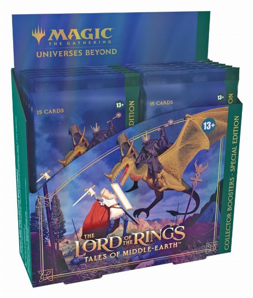 Magic the Gathering Collector Booster Box (12
boosters) - The Lord of the Rings: Tales of Middle-Earth (Special
Edition)