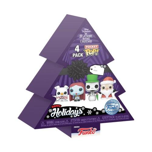 Funko Pocket POP! Nightmare Before Christmas: Holiday
- Christmas Tree 4-Pack Φιγούρες (Exclusive)