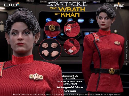 Star Trek II: The Wrath of Khan - Lt. Saavik
(Kobayashi Maru Version) 1/6 Action Figure
(28cm)