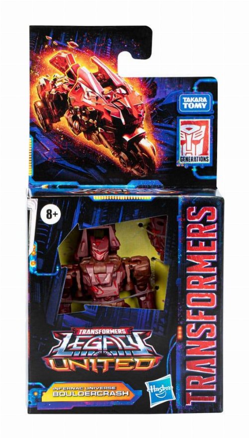 Transformers: Generations Legacy United Core
Class - Infernac Universe Bouldercrash Action Figure
(9cm)